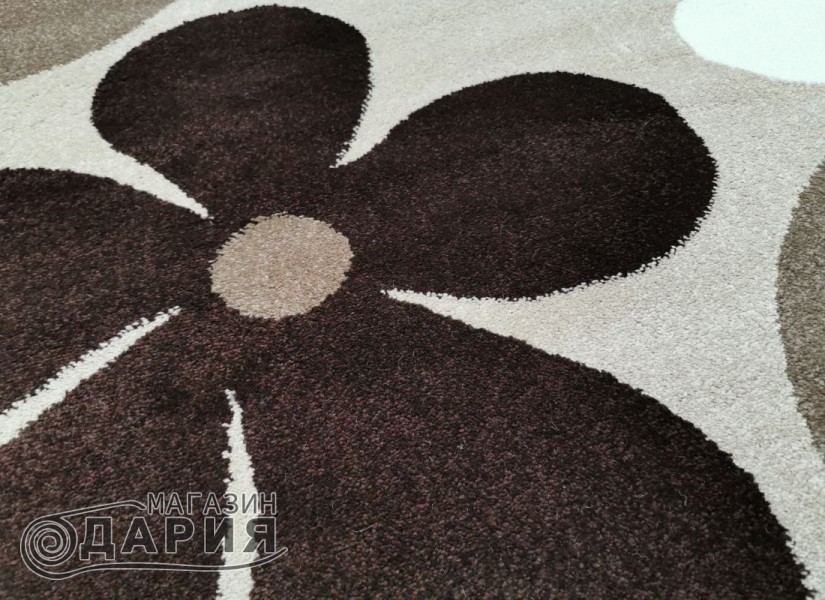 Тъкан килим MAGNOLIA 801 d.beige/brown